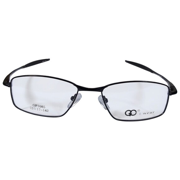 GIANNI PO WOMEN'S EYEGLASSES GP 1085 52-17 142 M.BLACK NWT DEMO LENSES